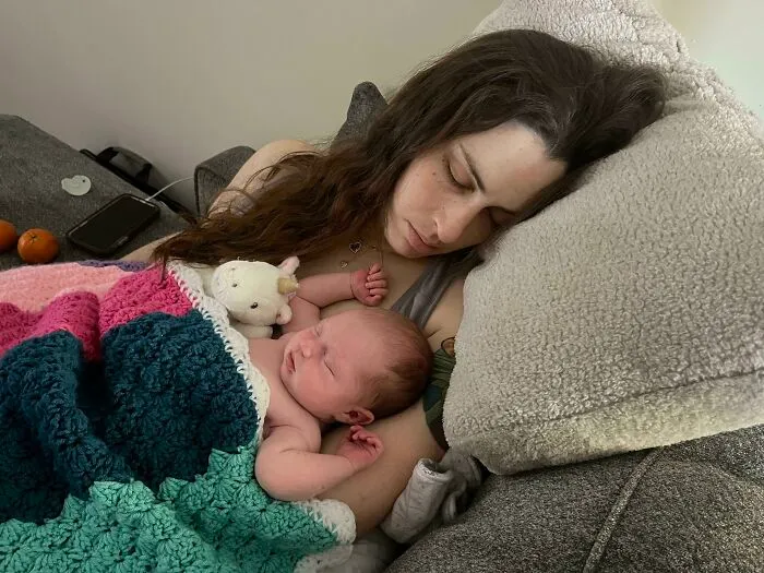 Este es el momento más feliz de mi vida hasta ahora y mi esposo lo captó con la cámara.