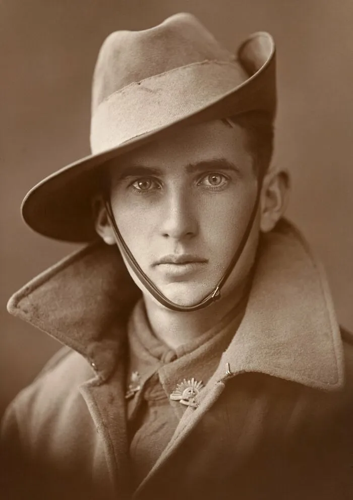 Unidentified Soldier Of The First AIF, Australia, Between 1915 And 1918