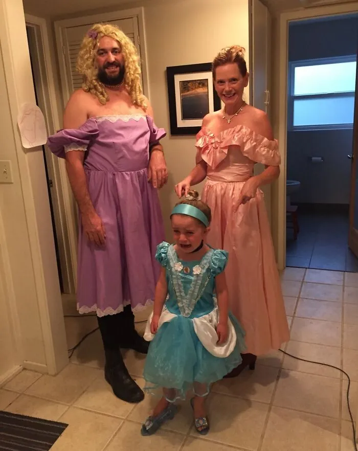 My Uncle's 4-Year-Old Daughter Was Not Happy To Discover Her Dad's Halloween Costume