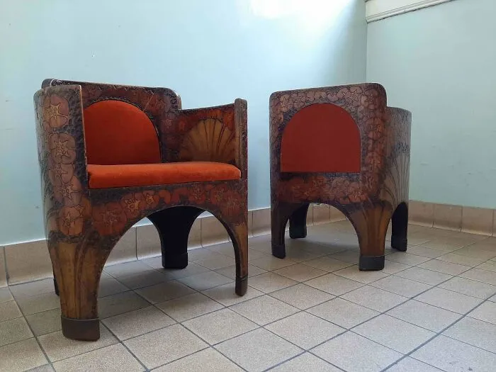 Help Me ID This Art Nouveau Furniture Set - Netherlands