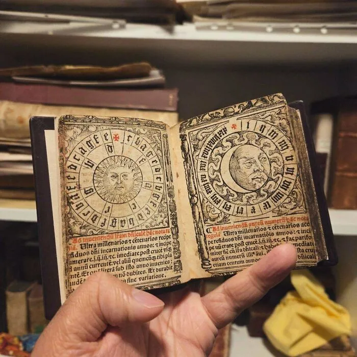 Hortulus Animae, Or Little Garden Of The Soul, Printed In 1518, Germany. There Are Over 80 Beautiful Full Page Woodcuts Throughout, Produced By Hans Springinklee And Erhard Schon