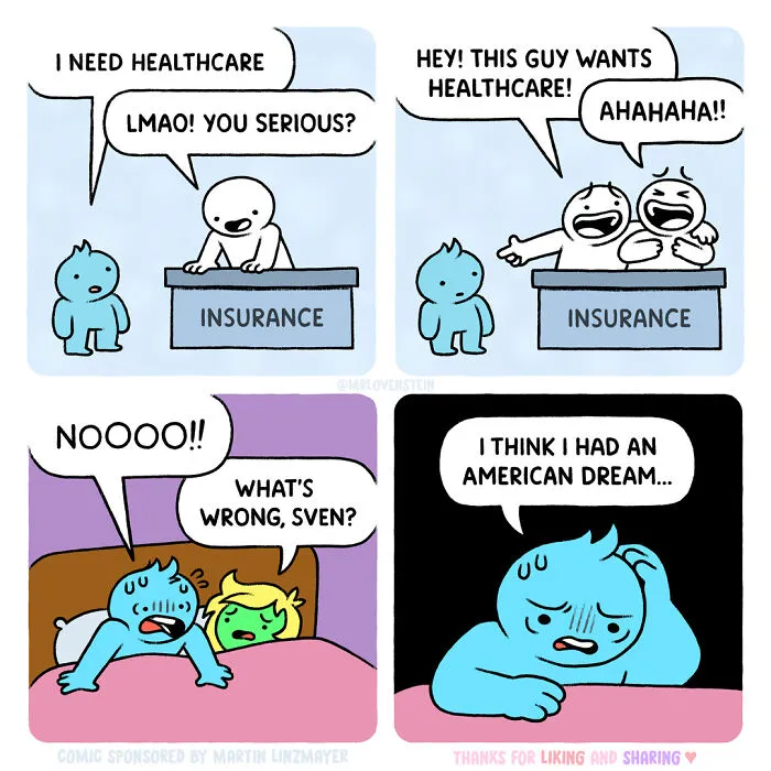At Least He's Not Living The American Nightmare Xd