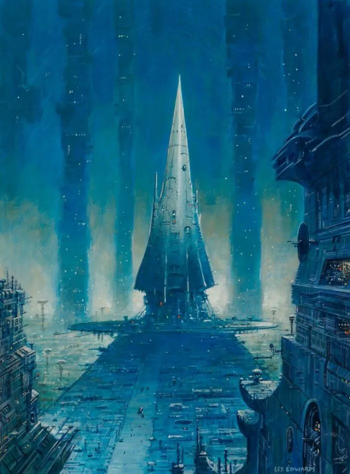 Les Edwards (B. 1949, British) ‘Night Flight’