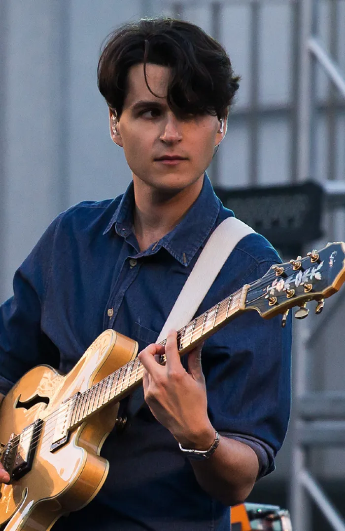 American Singer-Songwriter and Guitarist Ezra Koenig, 42