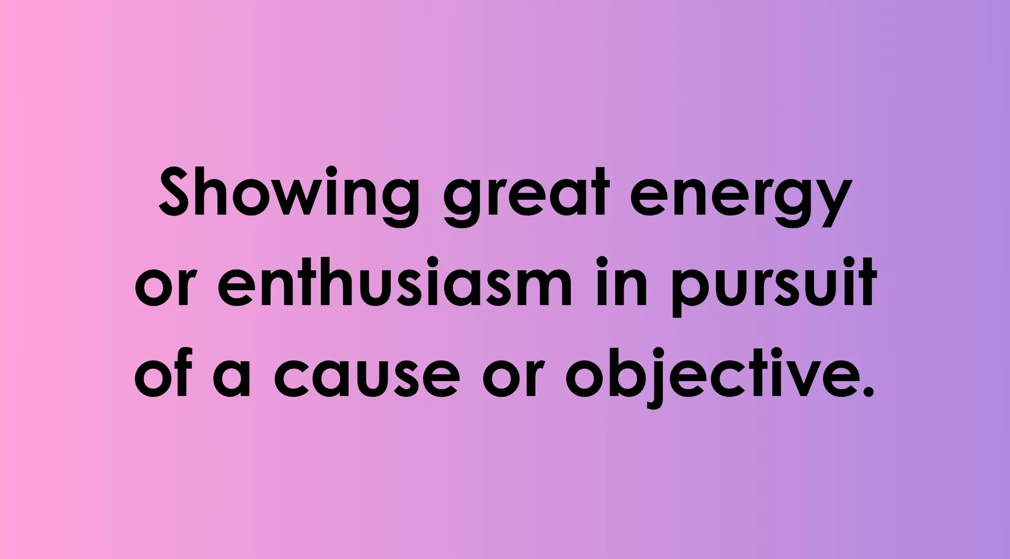 A vocabulary quiz image showing a word definition for smart people words challenging viewers to guess the meaning.