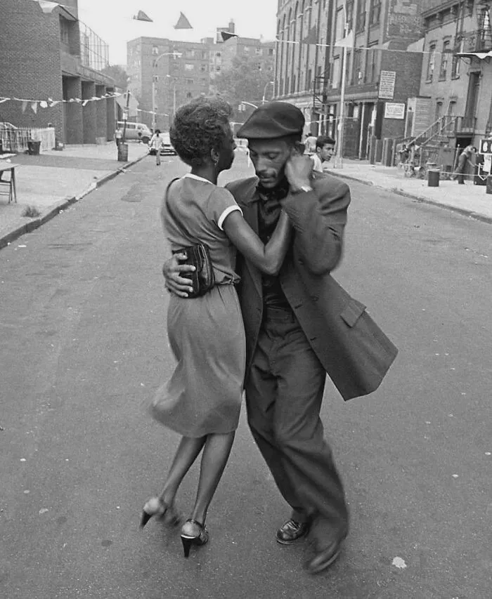 Couple Dancing In New York City, 1979
