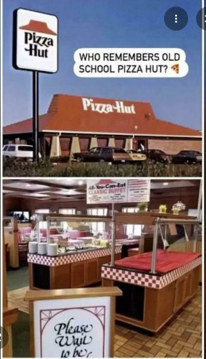 Pizza Hut 1980s - It Was A Great Place