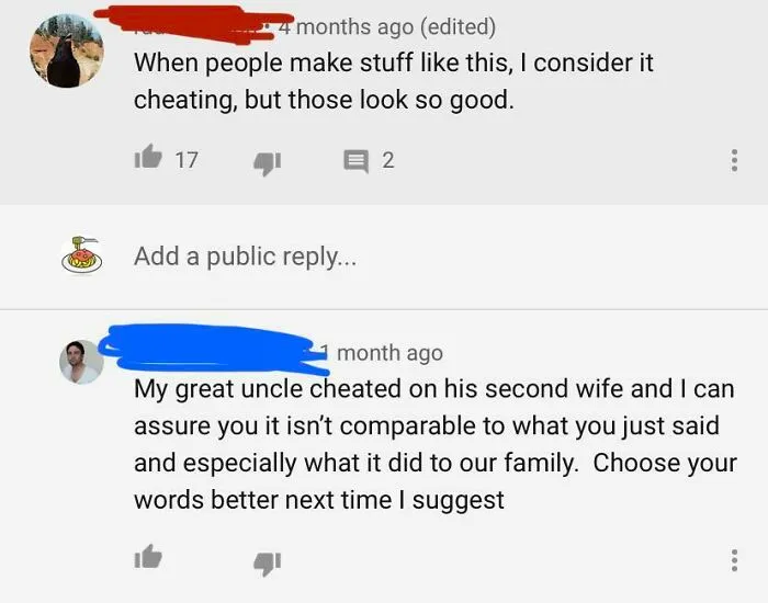 Dude In The Red Was Literally Talking About A Mac And Cheese Recipe
