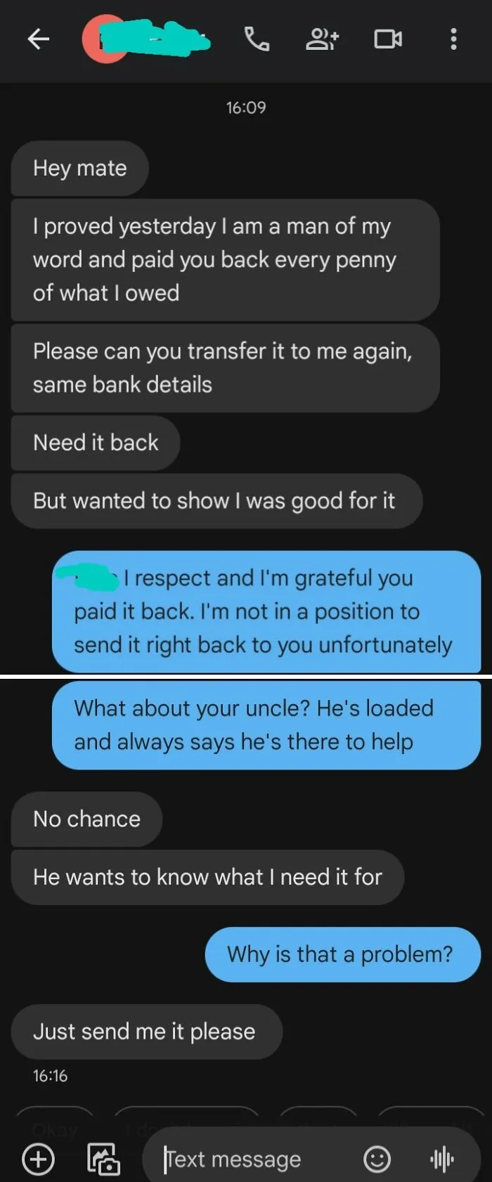My Friend Does This Sometimes