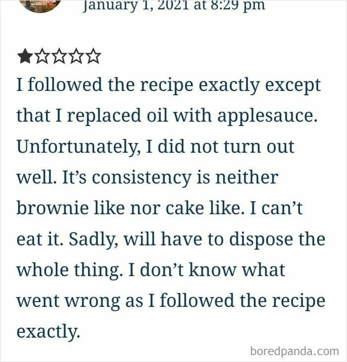 Why Didn't It Turn Out? 1 Star!