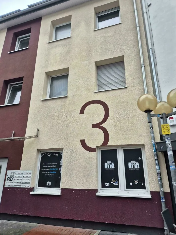This Number Has Been Paint Upside Down