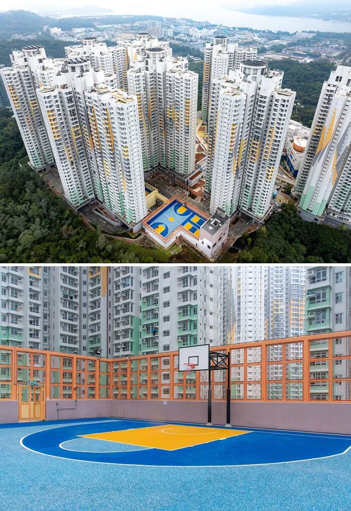 Austin Bell Spent Years Capturing All 2,500+ Hong Kong Basketball Courts (30 Pics)