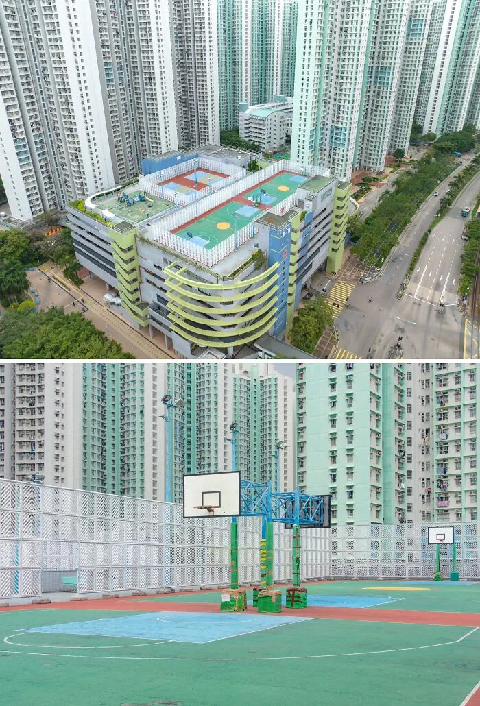 Austin Bell Spent Years Capturing All 2,500+ Hong Kong Basketball Courts (30 Pics)
