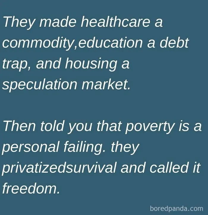 Monetizing Survival And Calling It Freedom