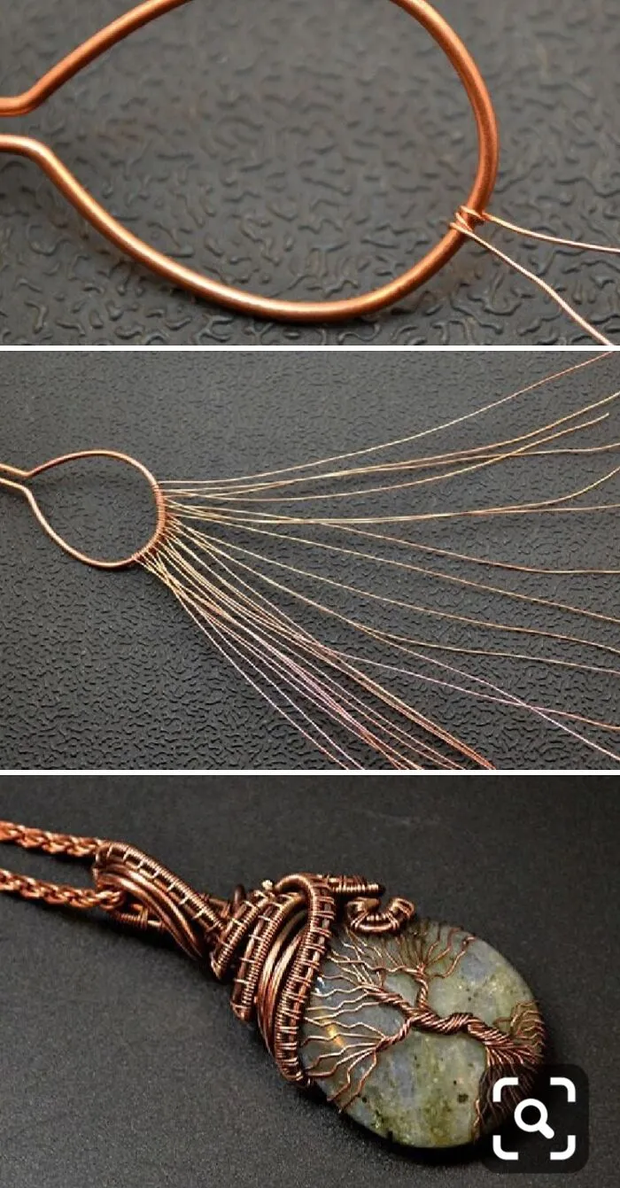 Was Trying To Learn How To Wire Wrap Crystals