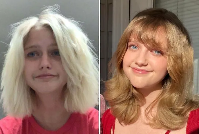 My Hair Transformation: From Extremely Damaged And Colored To Natural And Healthy