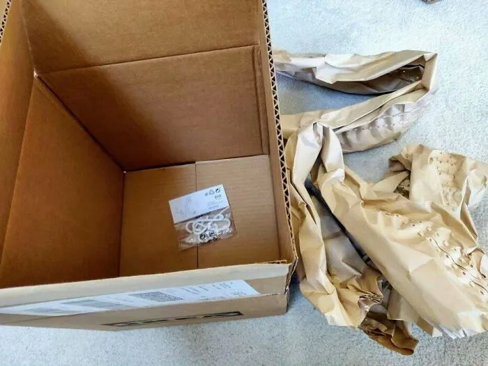 IKEA Shipped My Order In 2 Boxes. This Was The Second Box