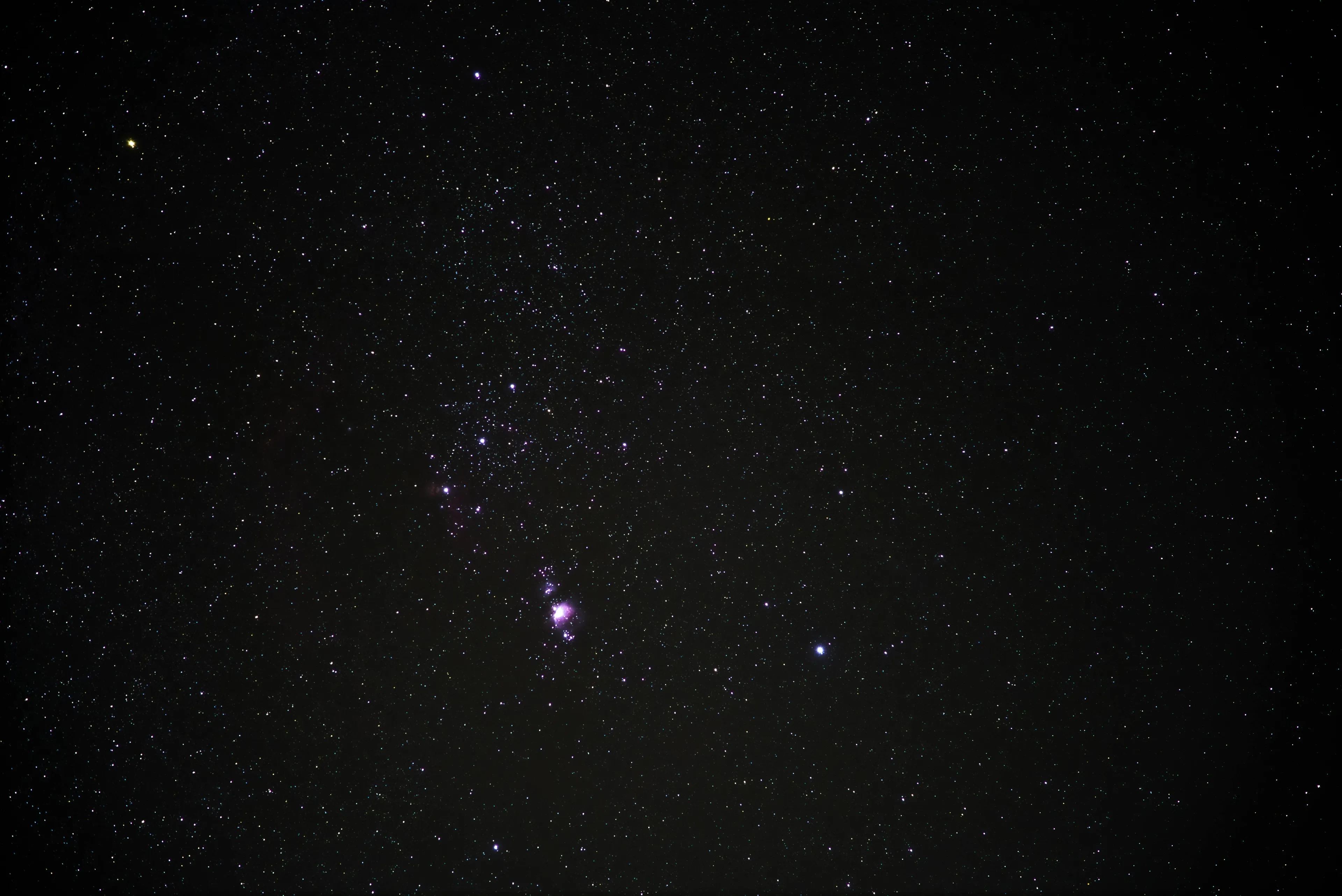 Night sky filled with stars and constellations, inspiring ideas on what job matches your soul and pet names.