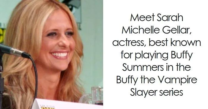 Sarah Michelle Gellar: Bio And Career Highlights