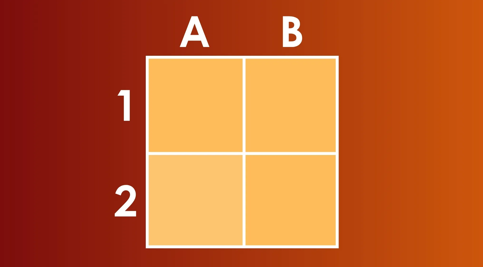 Grid of colored squares with one different shade standing out, challenging viewers to find the outlier square quickly.