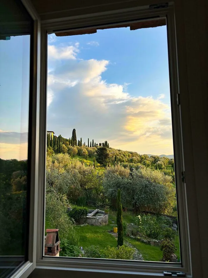 View From My Window In Florence, Tuscany