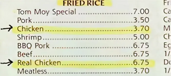 Real Chicken