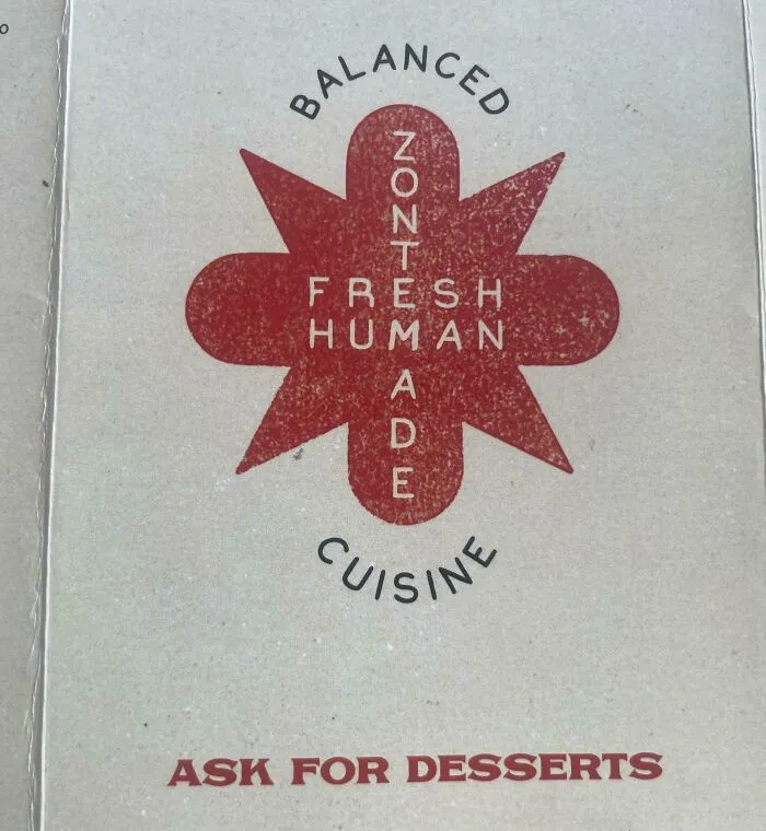 Menu At A Restaurant… For Cannibals?