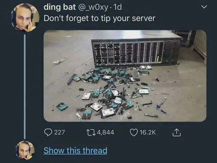 Expensive Tip