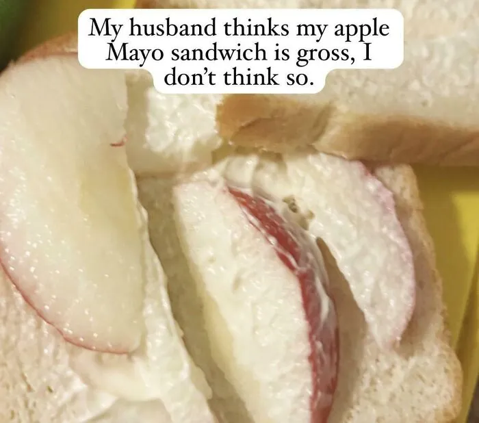 Apple Mayo Sandwich