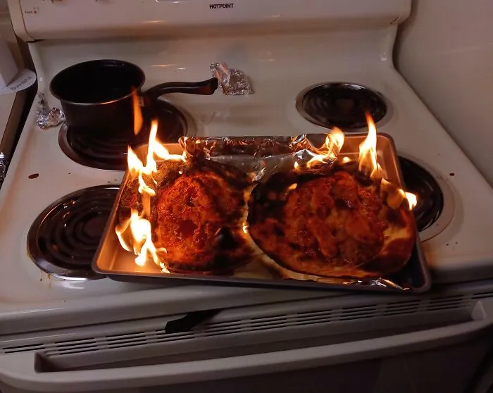 Chili Mac And Cheese With Dino Nuggies Ala Flambe