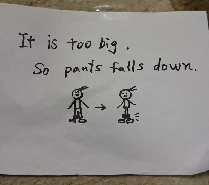 American Family, Daughter In Japanese Daycare. Her Teachers Sent Her Home With This Note Today