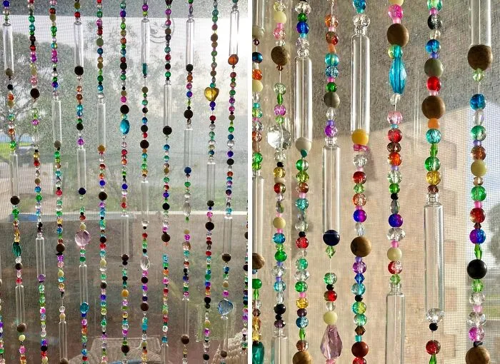 I Made A Sun Catcher Using My Empty Insulin Vials