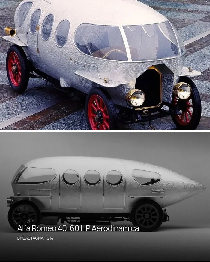 Alfa Romeo 40-60 HP Aerodinamica By Castagna, 1914