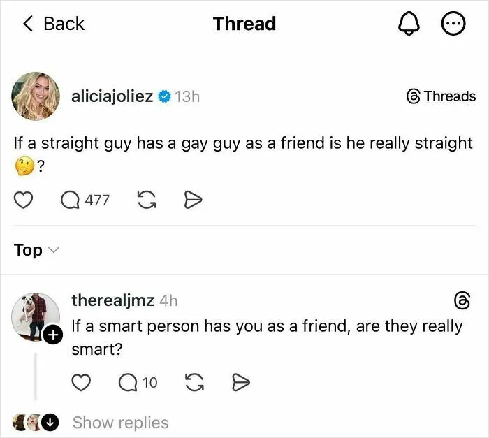 Apparently You Can’t Be Friends With Just Anyone