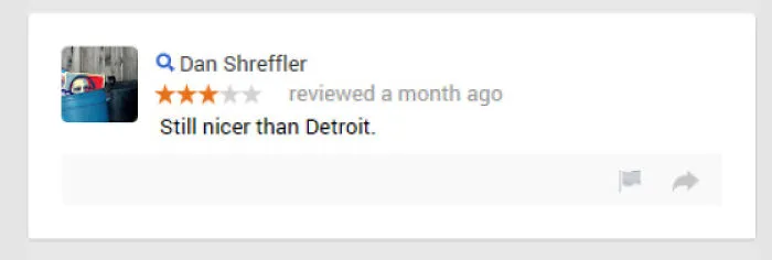 Chernobyl In Google Reviews