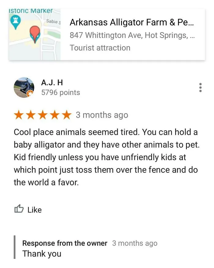 Kid Friendly For Friendly Kids. Give The Gators The Others