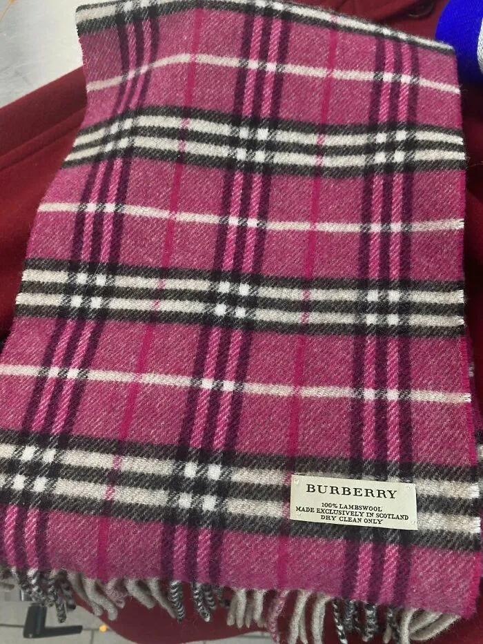 99 Cent Burberry Scarf