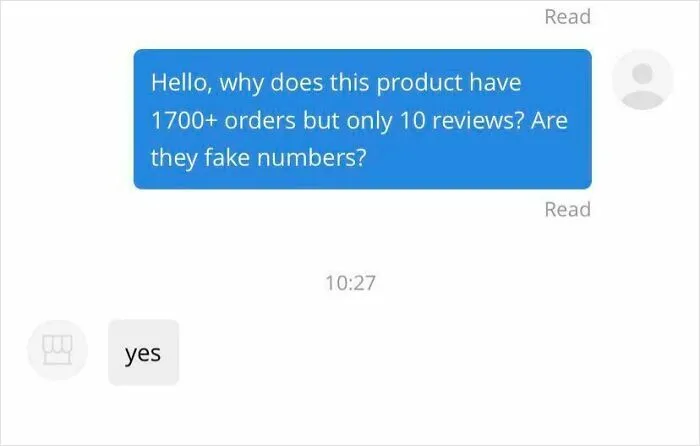 At Least They’re Honest
