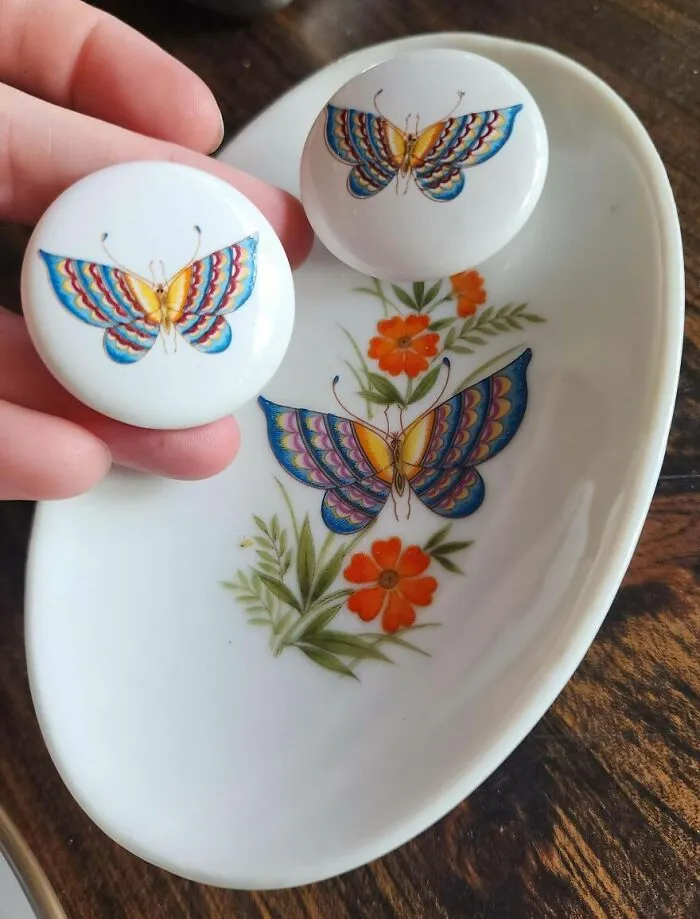Found A Soap Dish To Match My Partners Drawer Pulls!