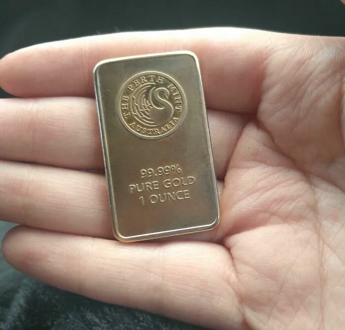 Found This Gold Bar In The Bins