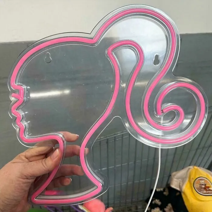 An Official Barbie Neon Sign Licensed By Mattel!