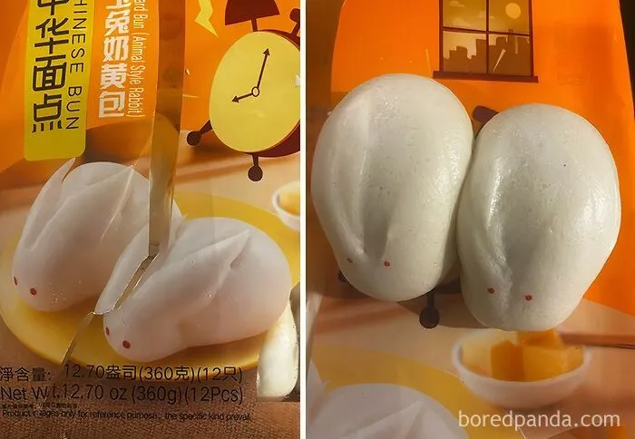 Bollitos de crema al vapor