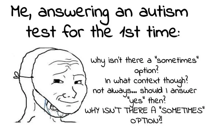 If I Had A Penny For Every Time I've Felt A Diagnosis Test Was Oversimplified I'd Have Three Pennies, Which Isn't Much But It's Weird That It's Happened More Than Once