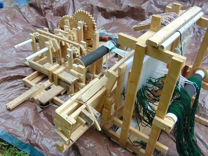 Scratch Built Loom, My Son Built This In Middle School Solving One Problem At A Time. Design By Building!
