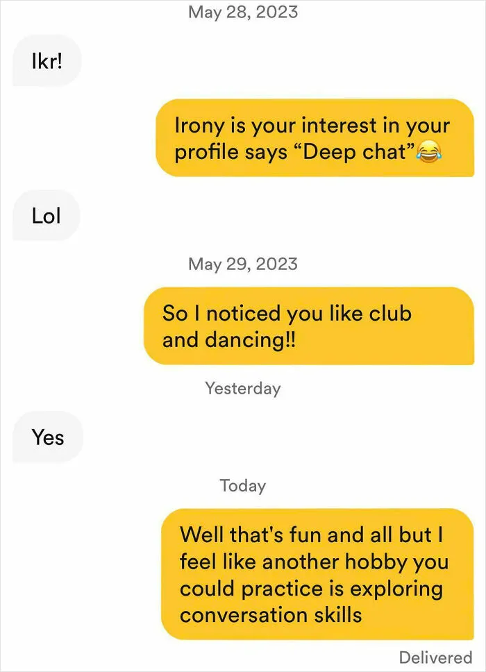And They Say Men Can’t Hold Conversations