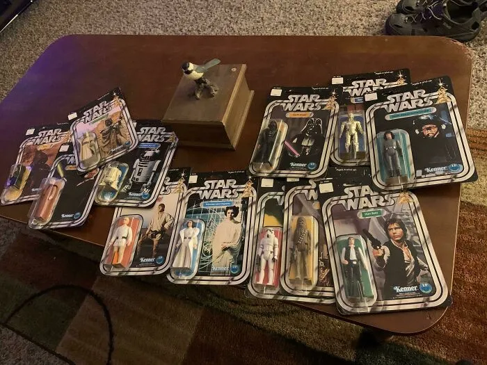 Buddies Dad Showed Me These. Original Kenner Star Wars Toys