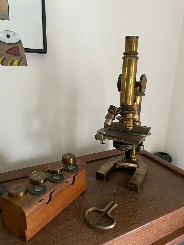 Microscope From Great Grandfather