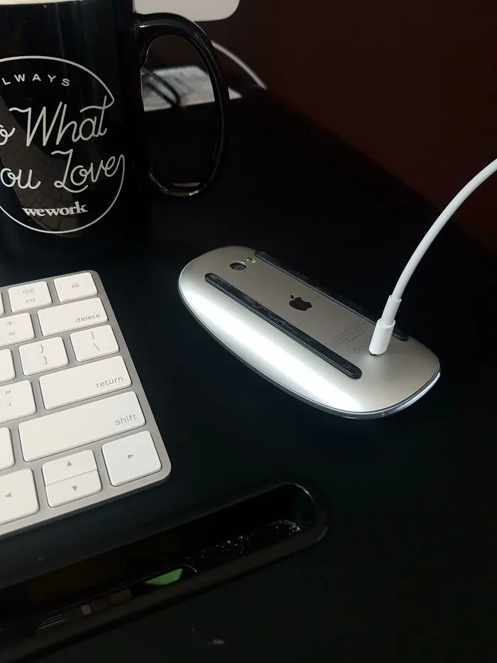Apple Mouse Battery Ran Out. I Guess I'll Just Go Home Now
