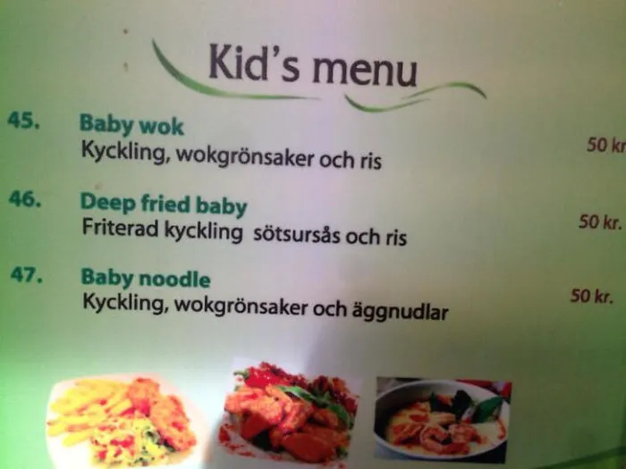 Yeah, I'll Have One Deep Fried Baby