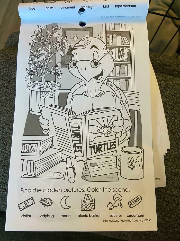 When You Can’t Find The Moon In Your Toddler’s Activity Book. I Swear They Forgot To Add It